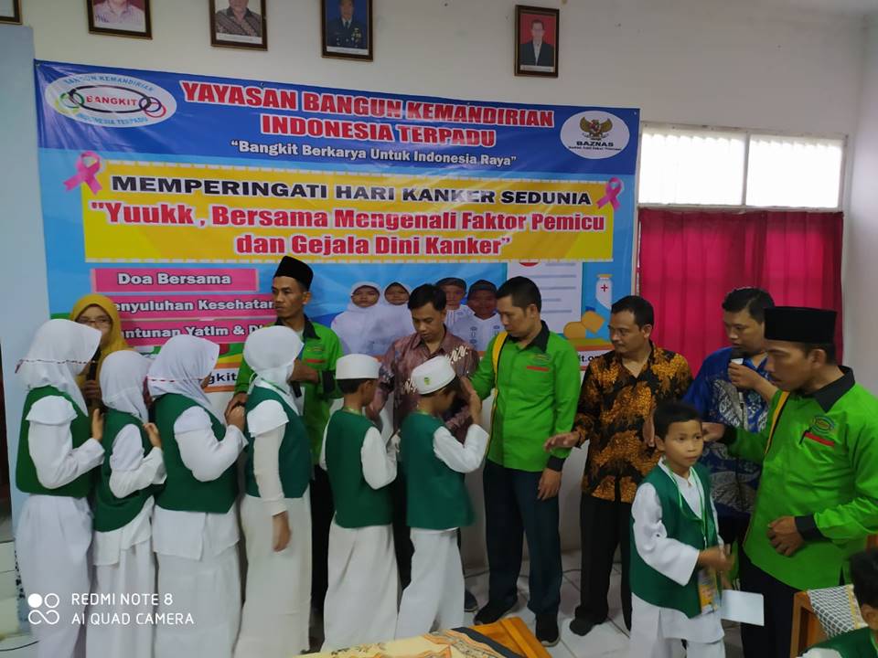 YABANGKIT Adakan Santunan Yatim dan Penyuluhan Kesehatan Kanker