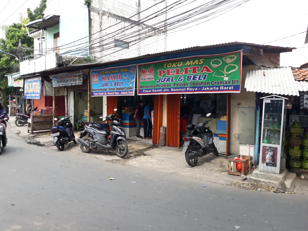 Toko Emas di Basmol Raya Kembangan Jakarta Barat Habis Digondol Perampok