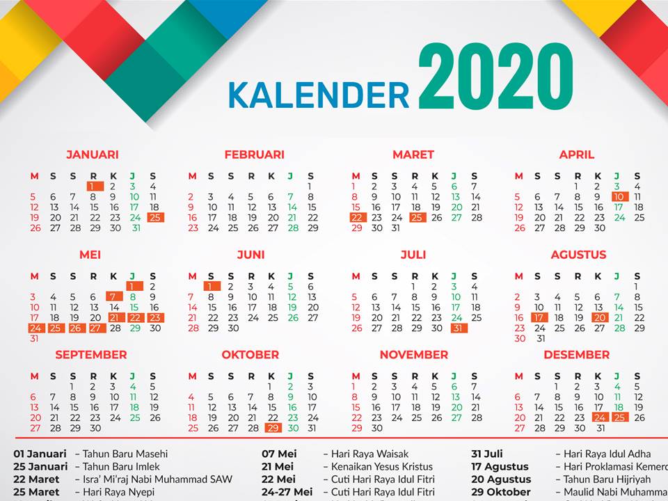 Pemerintah Revisi Cuti Lebaran dan Hari Libur Nasional 2020