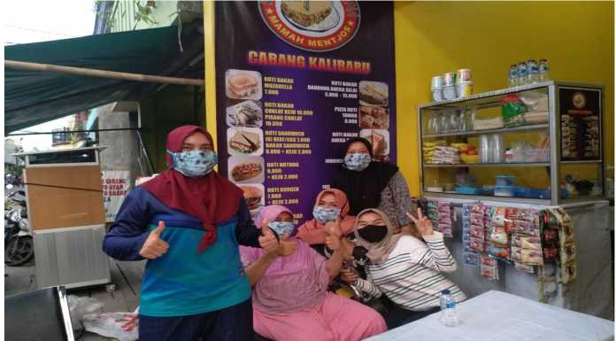 Roti Bakar Tagana Mamah Mentjos