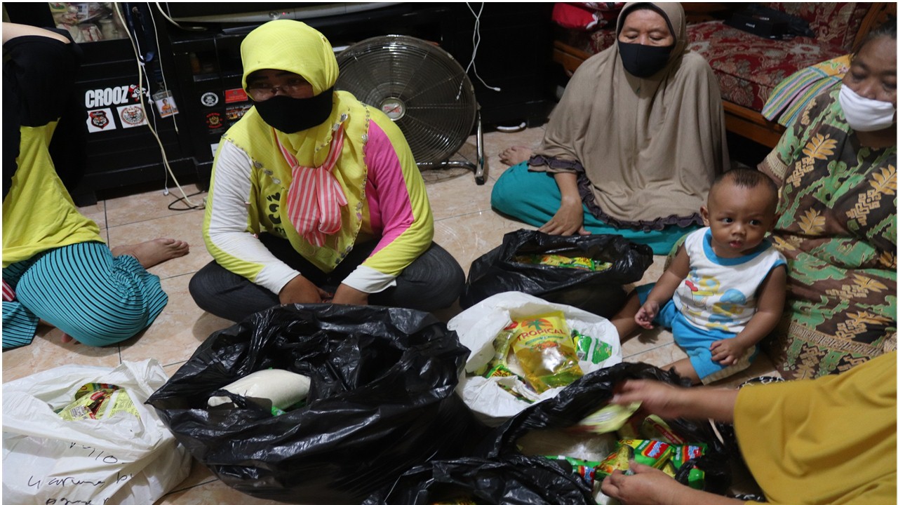 DPD DKI Jakarta Gercin, Berikan Bansos Kepada Anggota yang Terdampak Covid-19