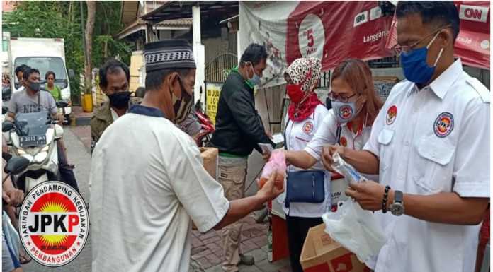 JPKP: Giat Sosial Sadar Pentingnya Menggunakan Masker Covid-19