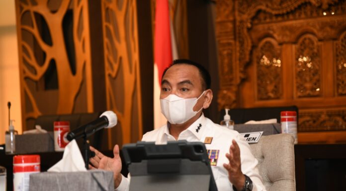 Sekretaris Jenderal Kemenkumham.enkumham, Komjen Pol.  Andap Bhudi Revianto. Foto: Humas Kemenkumham.