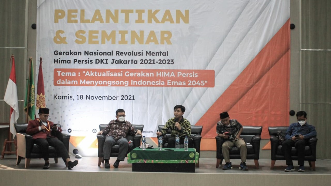 Gelar Pelantikan, PW Hima Persis DKI Jakarta akan Terus Mendorong Ekonomi Kreatif dan Pembangunan SDM Unggul