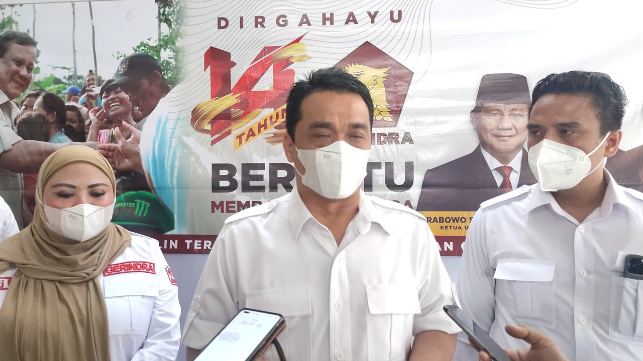 Jelang HUT ke-14 Gerindra, Riza Patria Santuni Yatim di Cahaya Alam